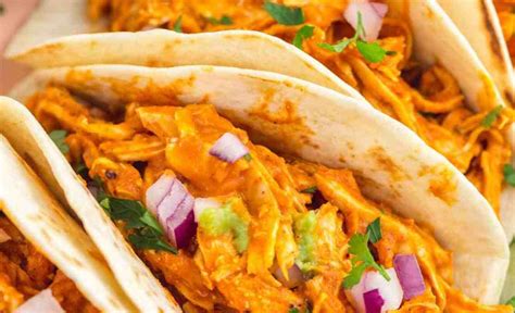 Jamaican Butter Chicken Tinga Taco Recipe Recipes Jamaica