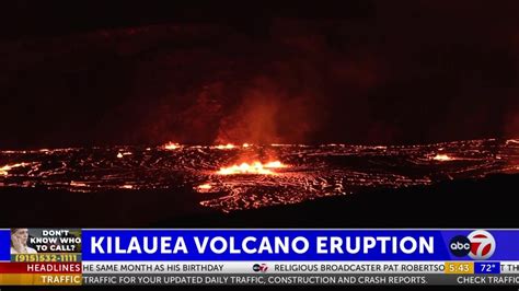 Kilauea One Of The Worlds Most Active Volcanoes Begins Erupting