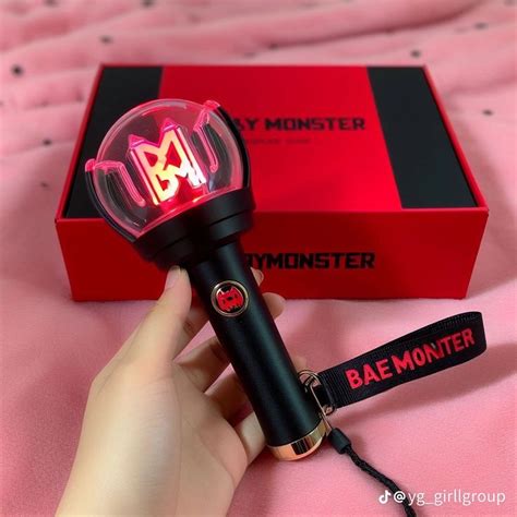 BABY MONSTER LIGHT STICK Monster wall Rosé photoshoot Scripting ideas