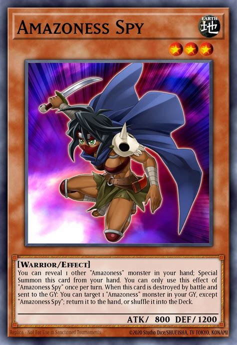 Amazoness Spy Yu Gi Oh Card Database Ygoprodeck