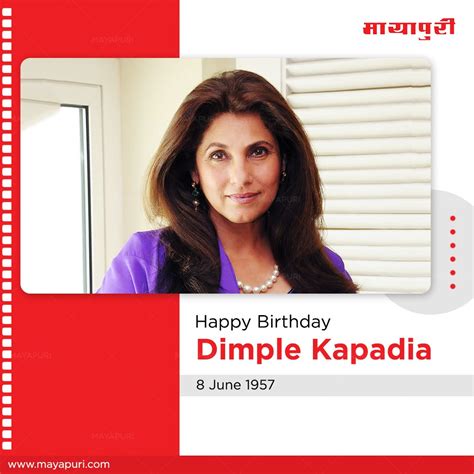 Mayapuri Magazine On Twitter Happy Birthday To The Charismatic Dimple