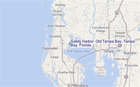 Safety Harbor Old Tampa Bay Tampa Bay Florida Tide Station Location