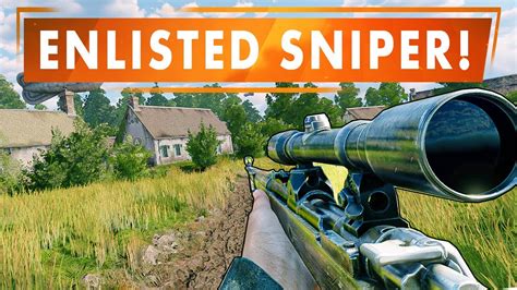 THE ENLISTED SNIPER Enlisted Sniper Gameplay YouTube