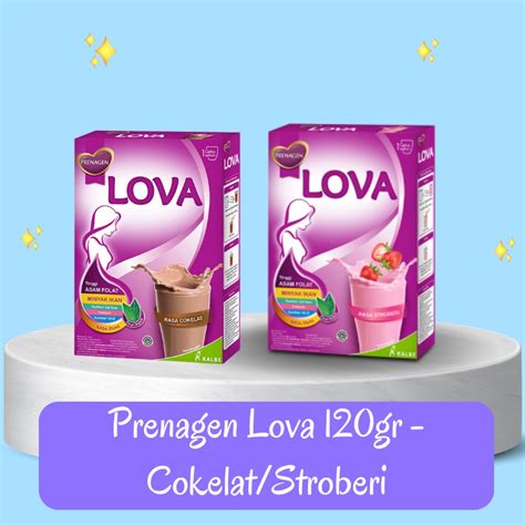 Jual Prenagen Lova 120gr Susu Ibu Hamil Shopee Indonesia