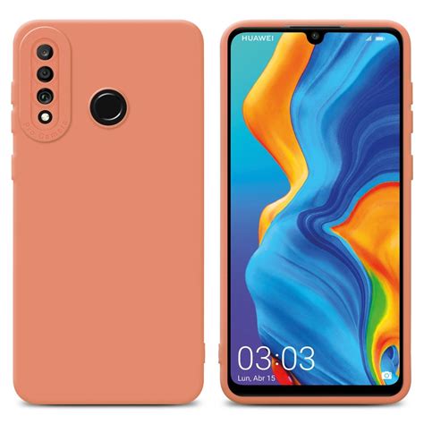 Deksel Huawei P Lite Case Oransje Elkj P