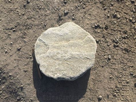 White Stepping Stone Slate Stepping Stone For Garden From China