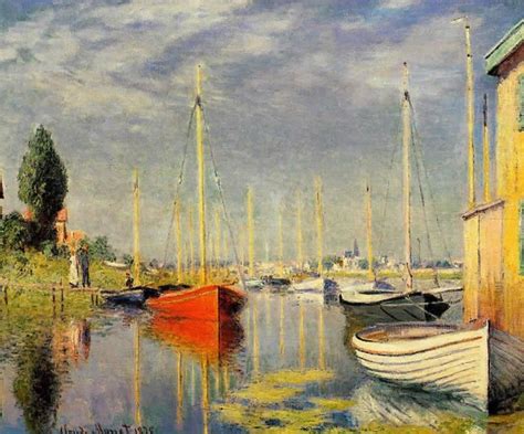 Monet Sailboat Painting At Paintingvalley Explore Collection Of