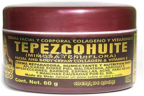 Amazon DEL INDIO PAPAGO Night Skin Cream With Tepezcohuite 60g 2