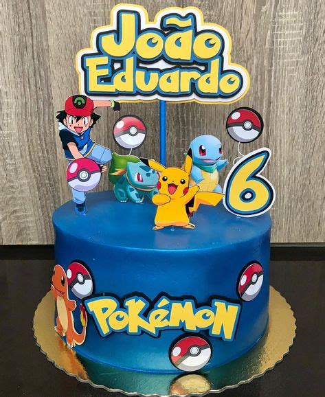 Ideias De Pokemon Em Anivers Rio Pokemon Festa Pokemon