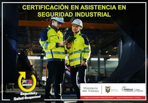 Curso De Certificaci N En Asistencia En Seguridad Industrial Cursos P