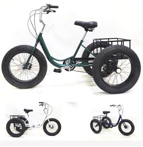 Buy Wholesale China 2023cheap Adult Tricycle Three Wheel Pedal Bicycle