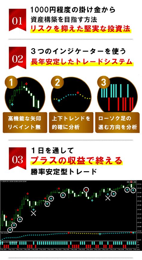 【未使用】無敵のバイナリーオプション プロトレーダーの無敵必勝法 「次足のローソク足1本」を高勝率・高確率で当てるサインツール・シグナルツール