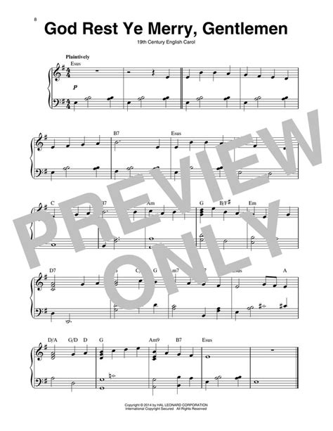 God Rest Ye Merry Gentlemen Sheet Music