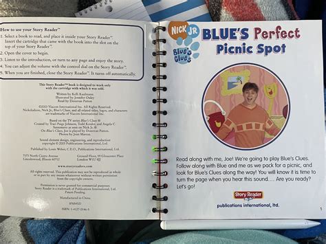 Blue S Clues Blue S Perfect Picnic Spot Nick Jr Wiki Fandom