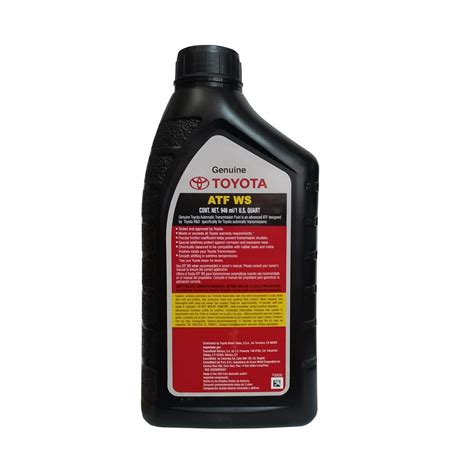 Toyota Atf Ws Automatic Transmission Fluid L Liter Shopee