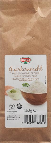 Morga Guarkernmehl Glutenfrei Bio Btl G Online Bestellen