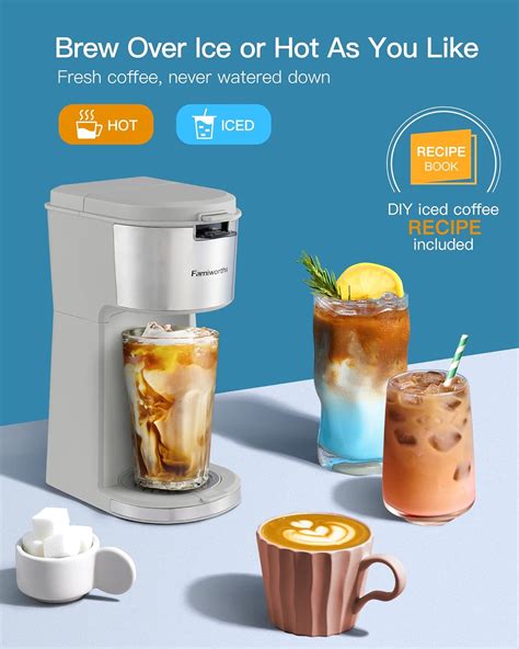 Buy Famiworths Iced Coffee Maker Hot And Cold Coffee Maker Single