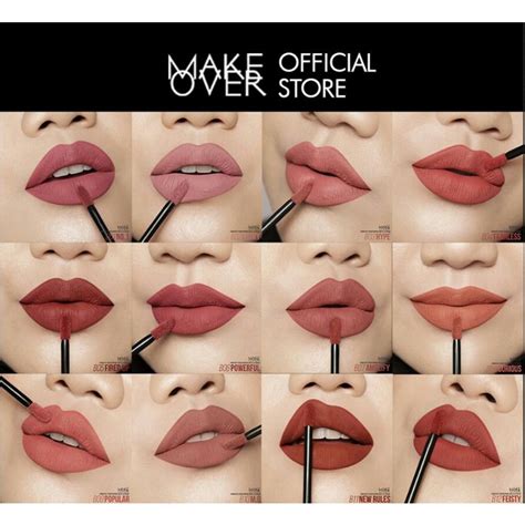 Make Over Powerstay Transferproof Matte Lip Cream Lazada Indonesia