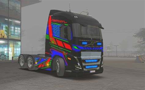 Truck Simulator Ultimate Skin VOLVO FH 2021 Cyber Warrior Apendi Skins