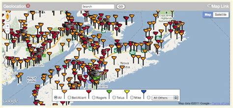 Cell Tower Map Canada – Get Map Update