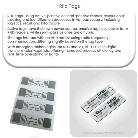 RFID Tags How It Works Application Advantages