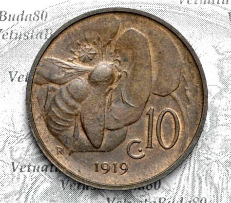 10 Centesimi 1919 Ape Vero O Falso Richiesta Identificazione