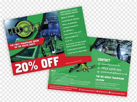 Standard Paper Size Flyer Printing Leaflet Terlipat Layout Leaflet