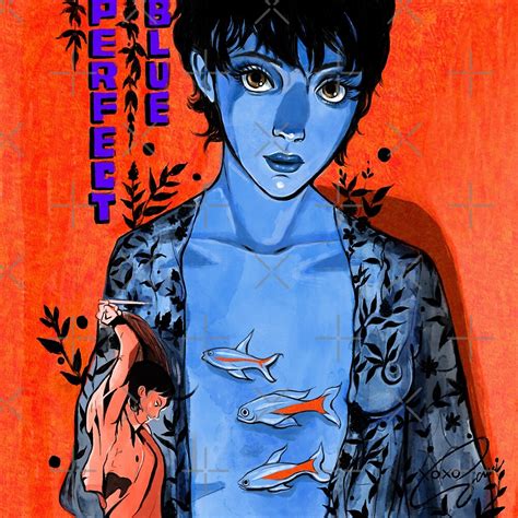 "Perfect Blue Fanart " by Savi Singh | Redbubble