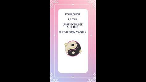 Fj Yin Pourquoi Le Yin Fuit Il Son Yang Dans Le Duo De Flamme