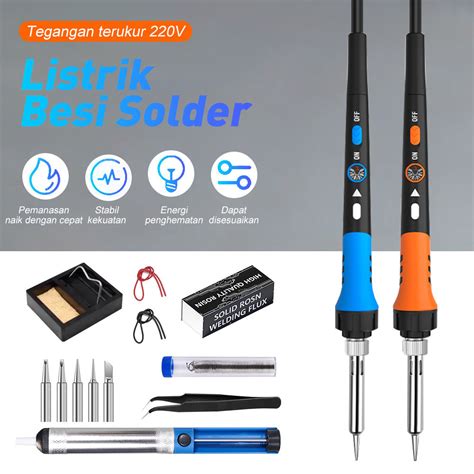 Jual Kotak W V Solder Listrik Murah Paket Penyedot Penghisap Timah