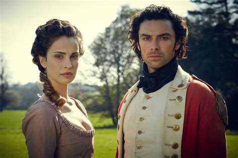 Poldark Season 1 Elizabeth Chenoweth And Ross Poldark Official Picture