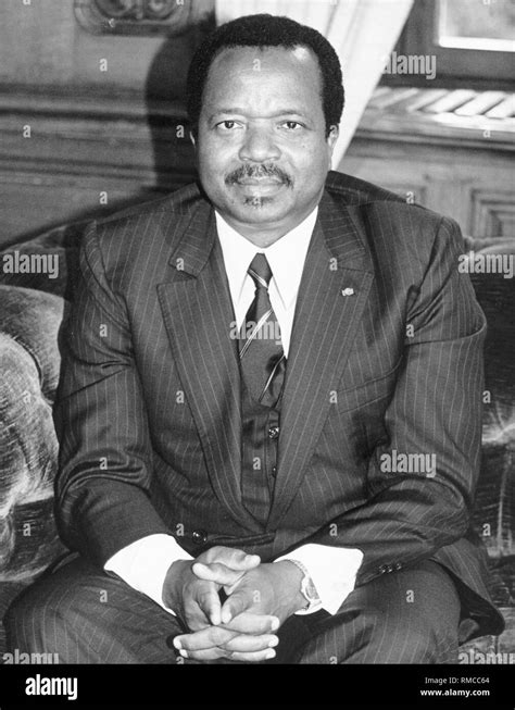 Paul biya Black and White Stock Photos & Images - Alamy