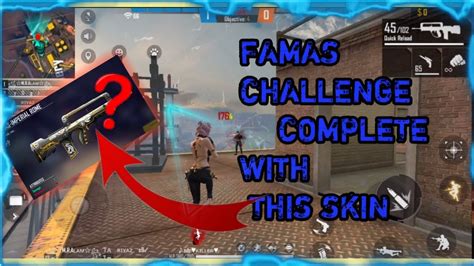 Free Fire Famas Gun Challange Complete Clash Squad Ranked