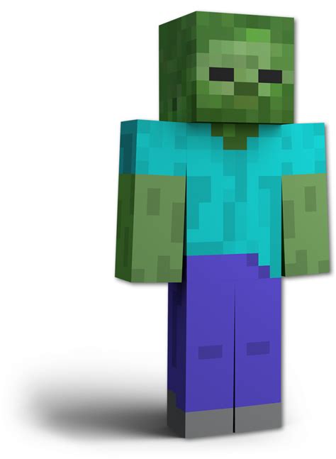 1 Zombie Minecraft Art