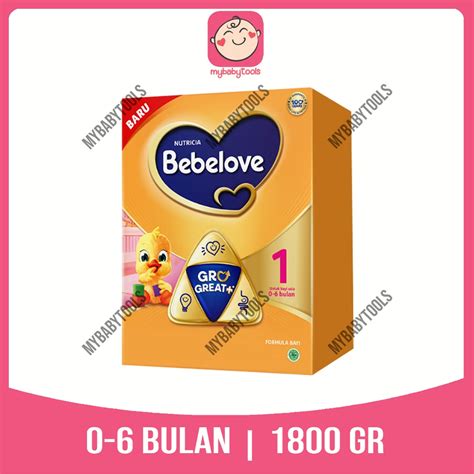 Jual BEBELOVE 1 FORMULA BAYI BUBUK 1800 GR Shopee Indonesia