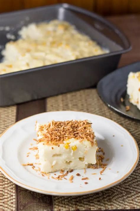 Maja Blanca Filipino Coconut Pudding Dessert Salu Salo Recipes Recipe Desserts Coconut