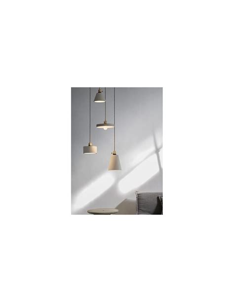 Concrete Vasa Minimalist Pendant Light Home Decor Kiki Lighting