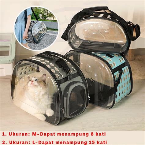 Jual Pet Carrier Tas Kucing Ransel Hewan Peliharaan Yang Mudah Dibawa