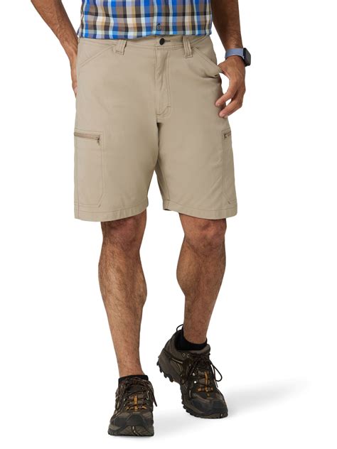 Wrangler® Mens And Big Mens Outdoor Performance Zip Cargo Short With