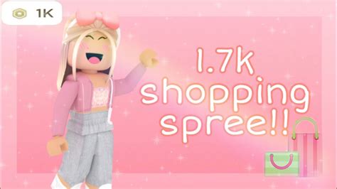 17k Robux Shopping Spree🛒💖🤑 Youtube