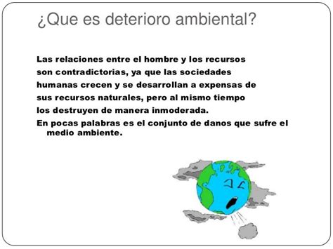 Deterioro Ambiental Que Es Concepto Y Definicion Images