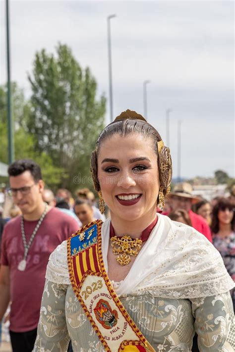 Woman In Traditional Dress At The Annual Pilgrimage For The Virgen De