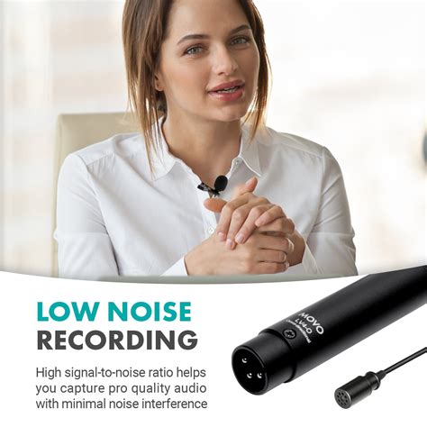 Lv4 Lavalier Microphones With Xlr Connector Set Movo