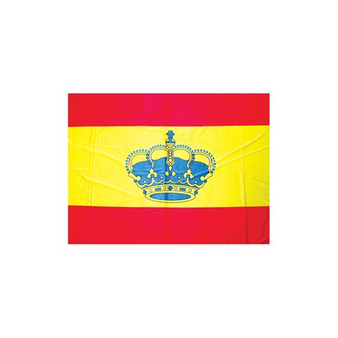 BANDERA DE ESPAÑA CON CORONA 100 X 70 Suministros Navales Del Sureste