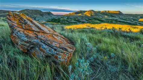 Download Grasslands National Park Nature Landscape 4k Ultra HD Wallpaper