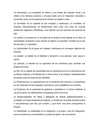 Todos Los Valores PDF