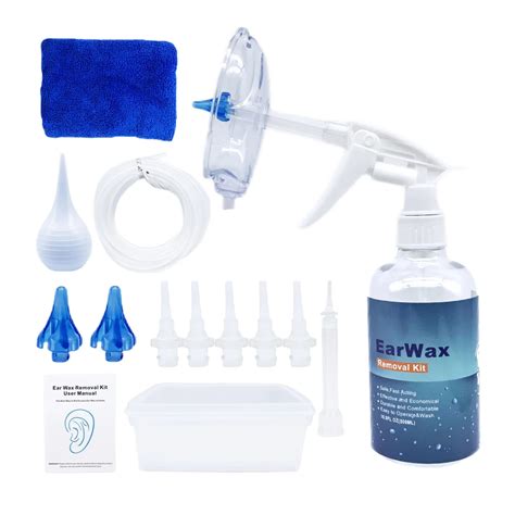 Kit De Limpeza De Irrigação De Ouvido Conjunto De Remoção De Cera