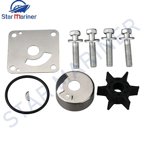 6L2 W0078 Water Pump Impeller Kit For Yamaha Outboard Motor 2T 20HP