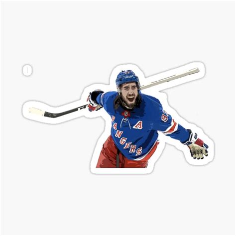 Mika Zibanejad Sticker For Sale By Raffrasta Redbubble