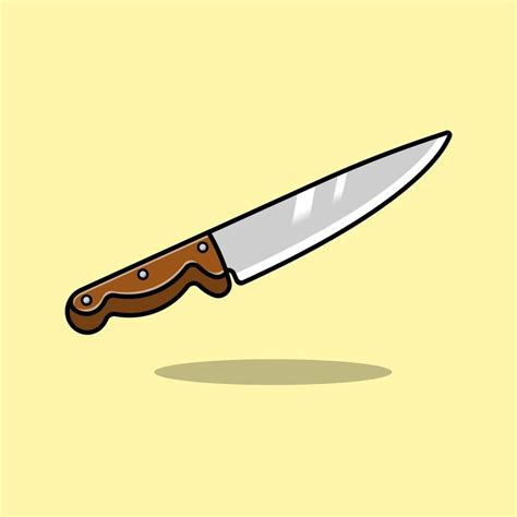 Ilustraci N De Iconos De Vector De Dibujos Animados De Cuchillo